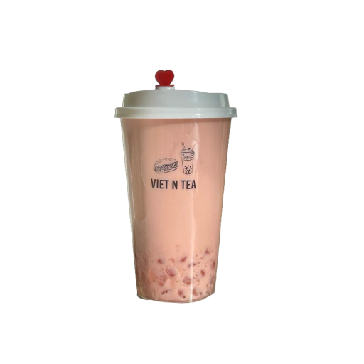 Watermelon Milk Tea image