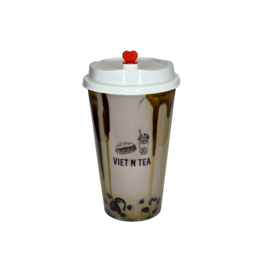 Brown Sugar Taro Milk Tea image