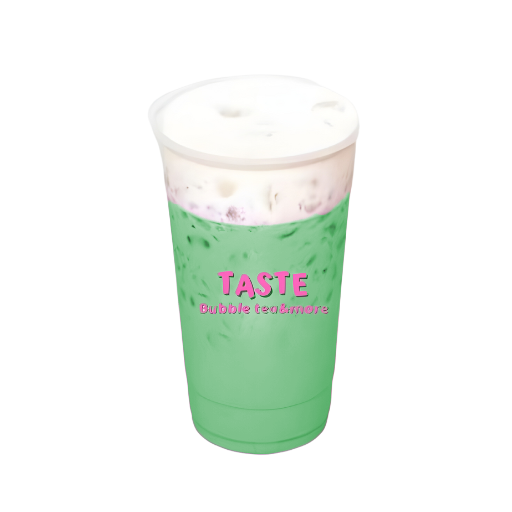 Matcha Boba milk tea image