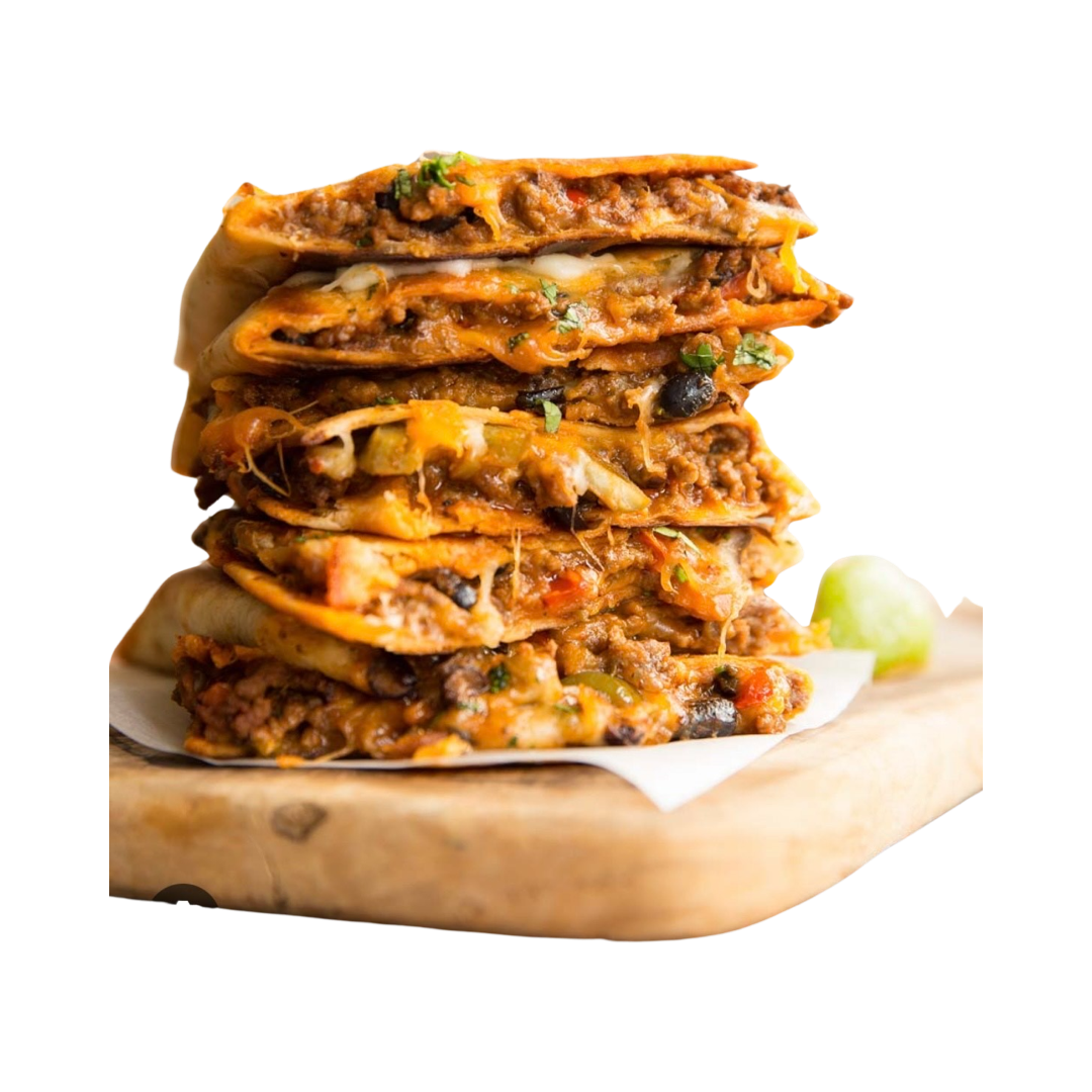 Quesadilla Beef - Cheddar - Bacon image