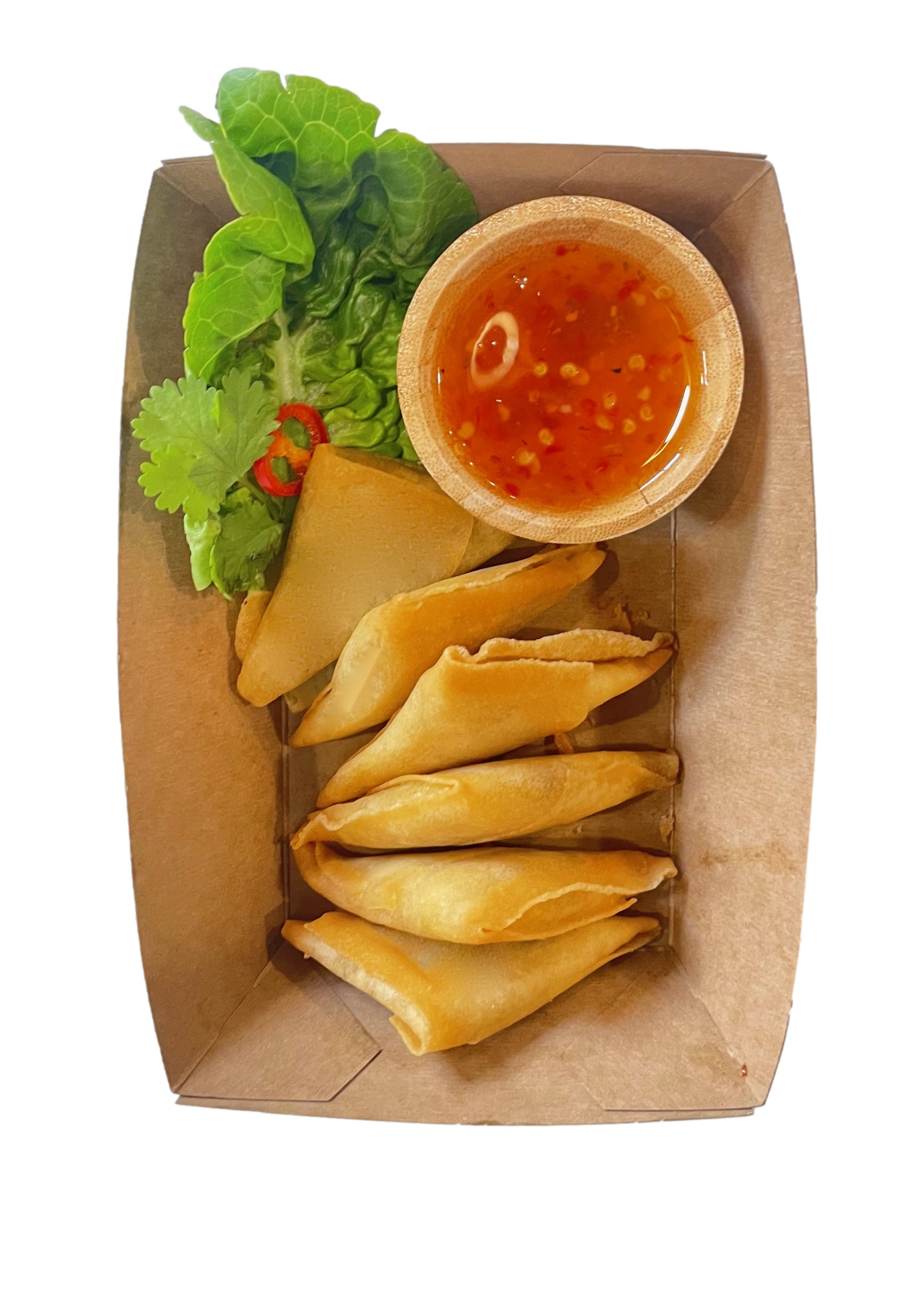 Veggie Curry Triangles (6 pieces) image